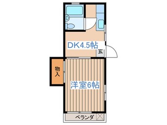 間取図 コ－ポ大島