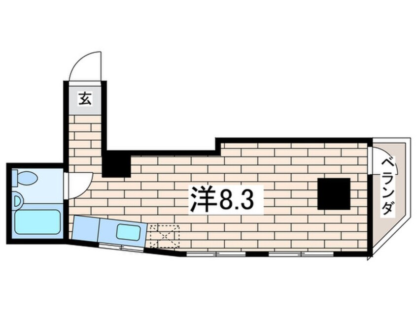 間取図 TGB西横浜ビル