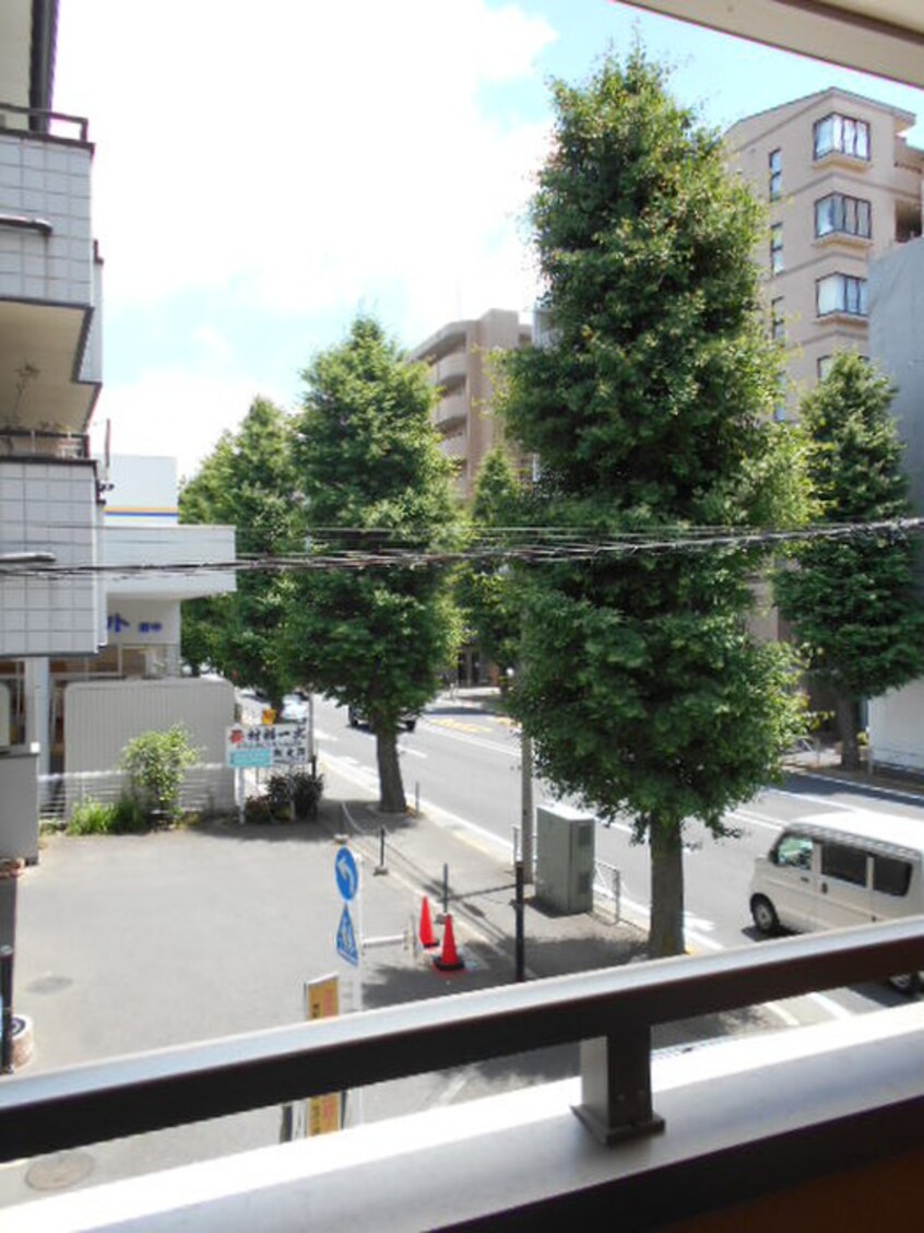 室内からの展望 ルーブル府中壱番館