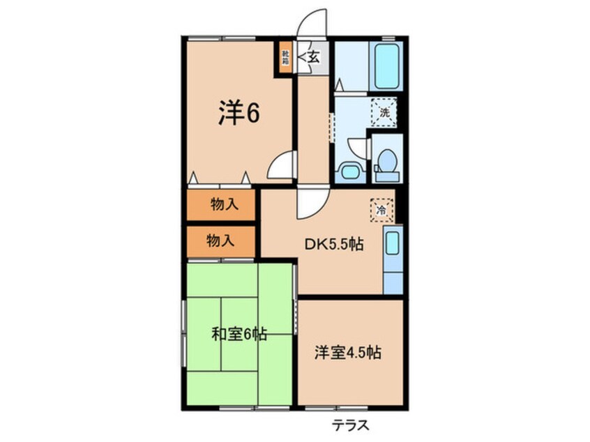 間取図 ファンシール