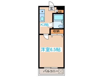 間取図 フローラハイム