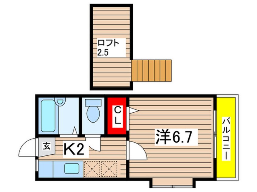 間取図 サンガーデンおゆみ野