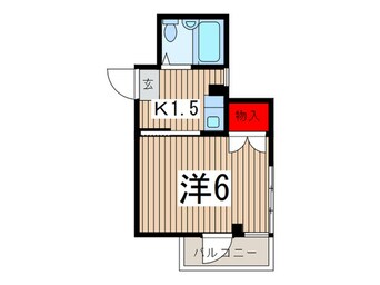 間取図 エジャンス清瀬