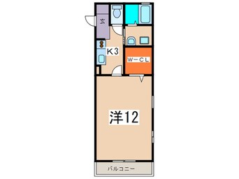 間取図 モナリエ松風台