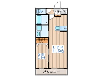間取図 グランシャリオ阿佐ヶ谷