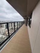 ベランダ・バルコニー パークタワー向ヶ丘遊園(1202)