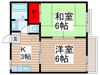 間取図 ラフォ－レ藤沢