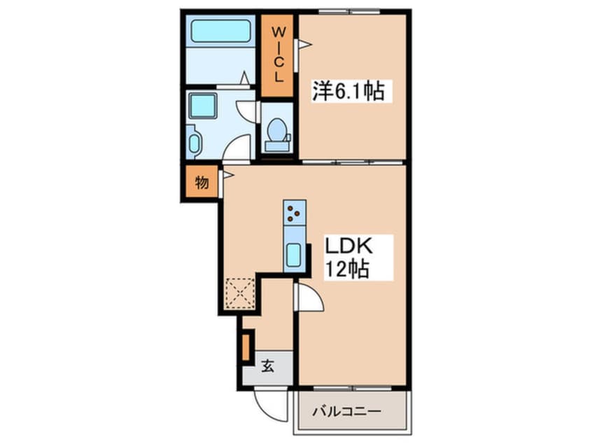 間取図 ﾗ･ｼｴﾙﾃ横浜