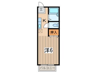 間取図 ハイツカシマ