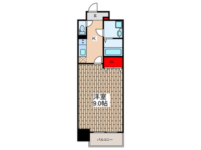 間取図 サニ－コ－ト向島