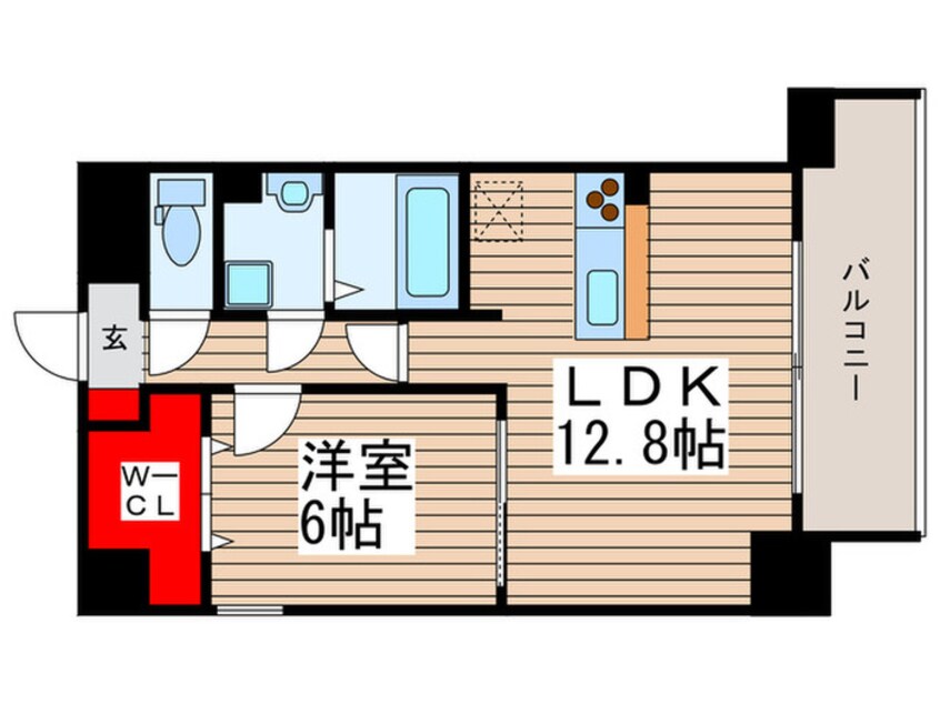間取図 サニ－コ－ト向島