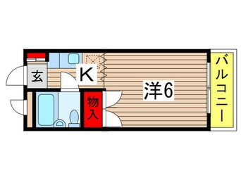 間取図 コ－ポラス花園