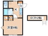 ジーライズ町田金森 1Kの間取り
