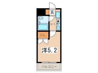 間取図 クレ－ル霧が丘