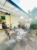 駐輪場 岩崎荘Ｂ棟