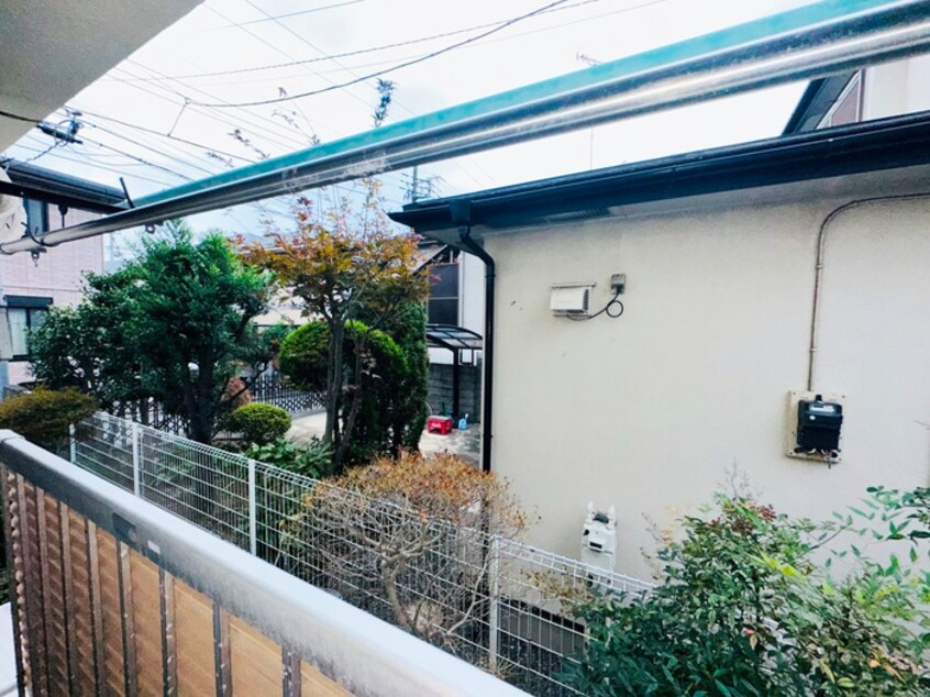 室内からの展望 岩崎荘Ｂ棟