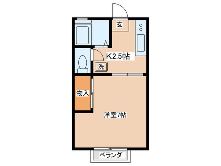 間取図 サンハイム