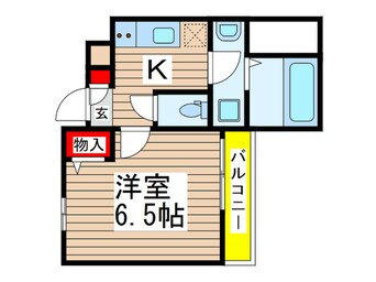 間取図 リブリ・カーサブランカ