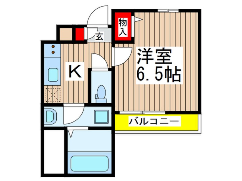 間取図 リブリ・カーサブランカ