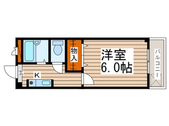 間取図 シャルマン草加駅前