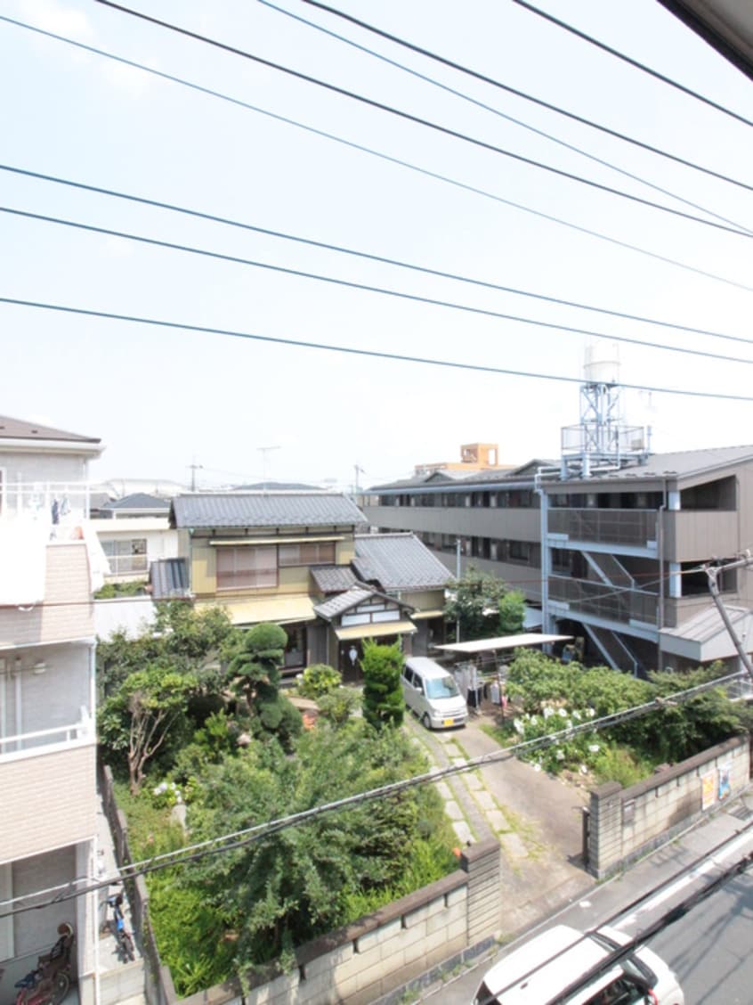 室内からの展望 シャルマン草加駅前