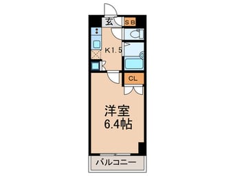 間取図 fortuna目白（１０１）