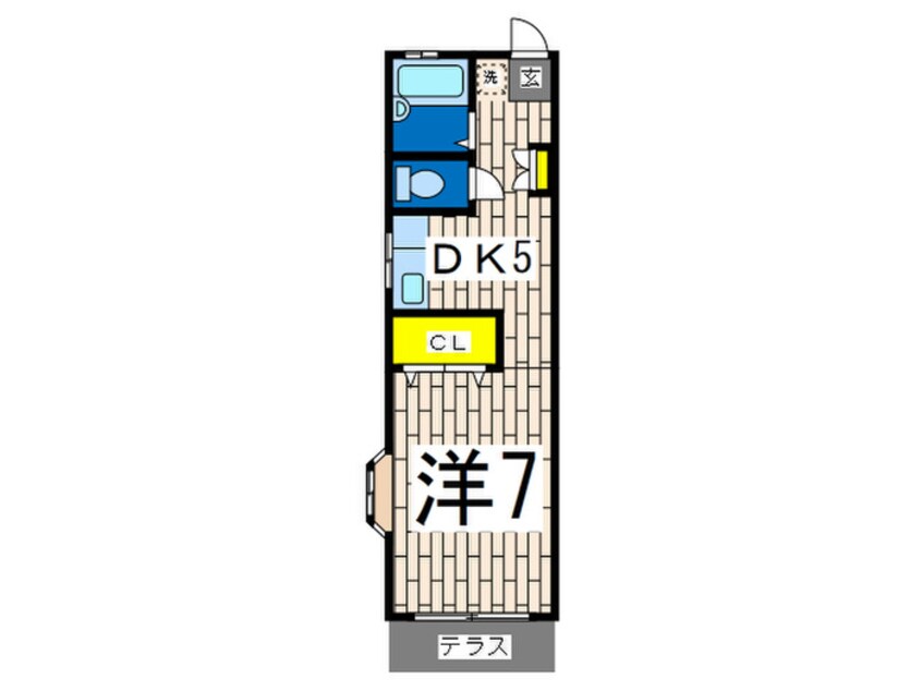 間取図 サンハイツ