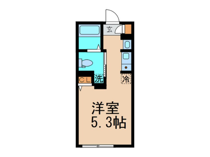 間取図 カロライナハイツ