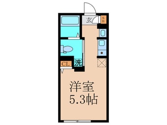 間取図 カロライナハイツ