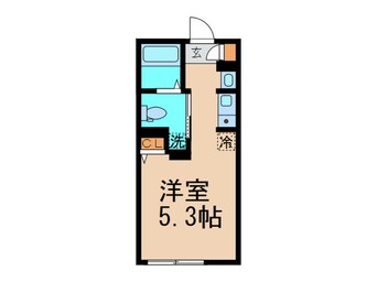 間取図 カロライナハイツ