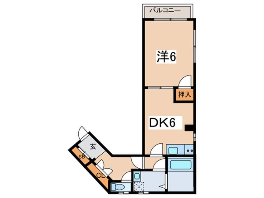 間取図 こばやしビル