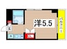 リベラルハイツ 1Rの間取り