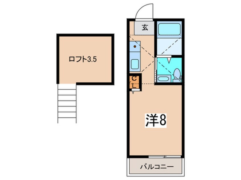 間取図 メゾン・シュシュ