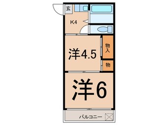 間取図 コーポ永井