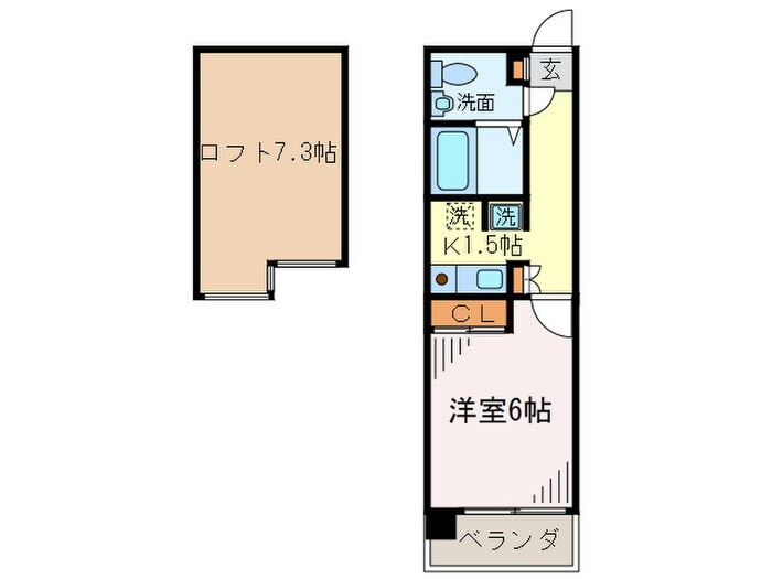 間取り図 CAVANA東駒形