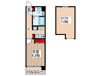 間取図 CAVANA東駒形