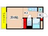 第２百合サロン 1Kの間取り