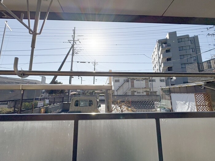 室内からの展望 コーポグロリア