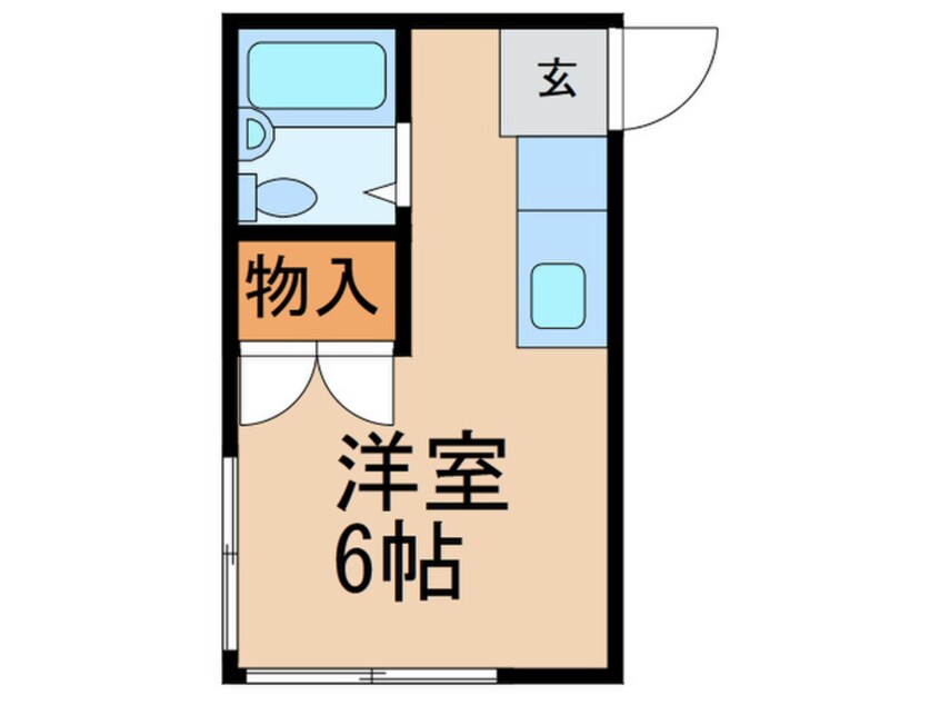 間取図 コーポ山城