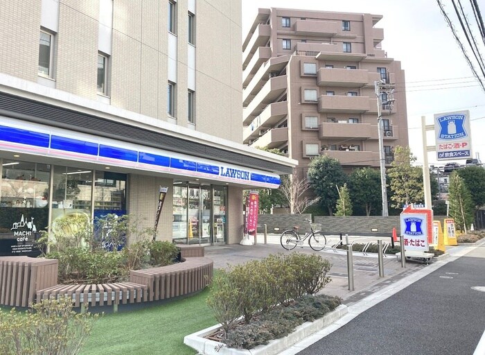 ローソン品川南大井五丁目店(コンビニ)まで305m コーポ山城