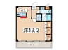 ＯＺ－ＣＯＵＲＴ 1Kの間取り