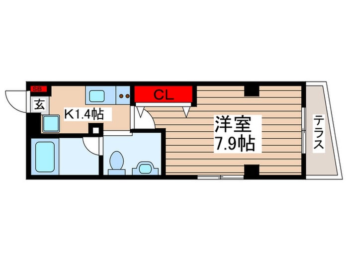 間取り図 アセット瑞江