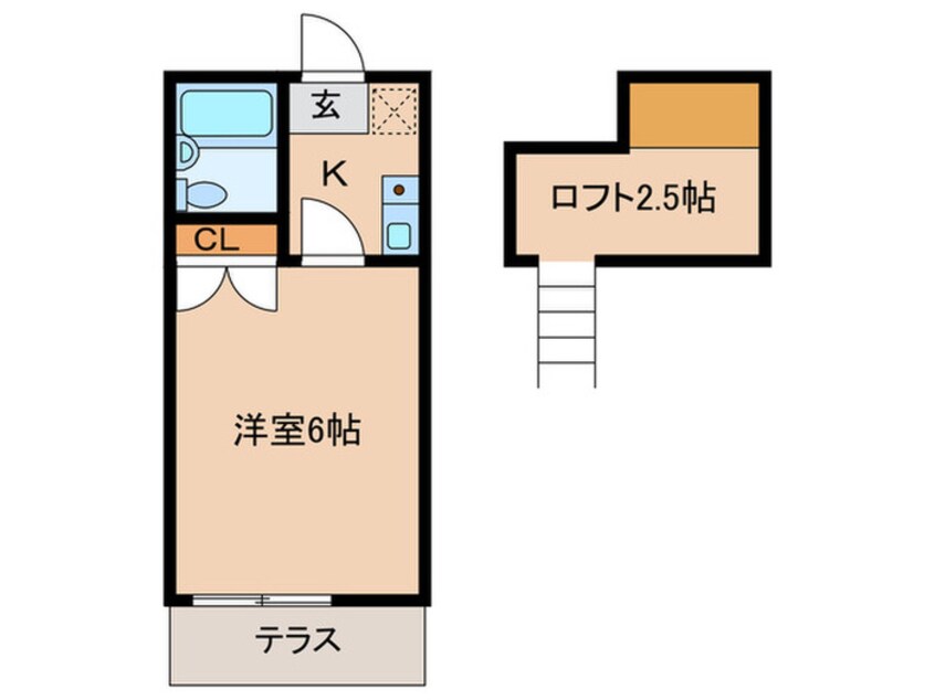 間取図 グリーンハイツ