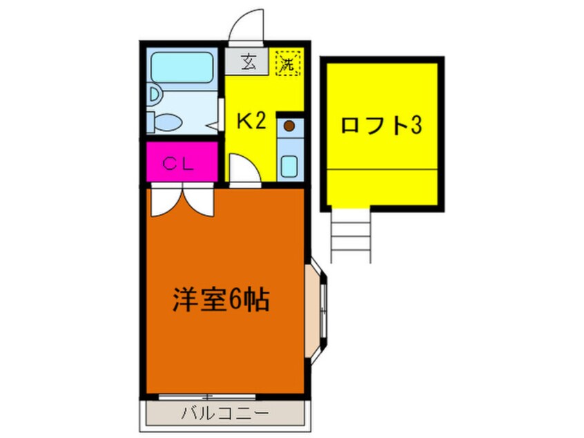 間取図 グリーンハイツ