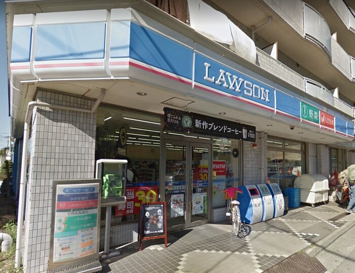 ローソン赤塚4丁目店(コンビニ)まで160m グリーンハイツ