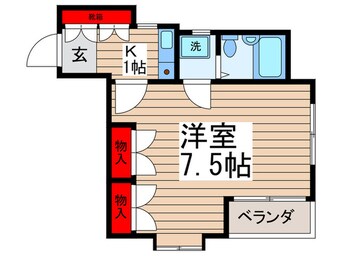 間取図 アルビオーレ南行徳