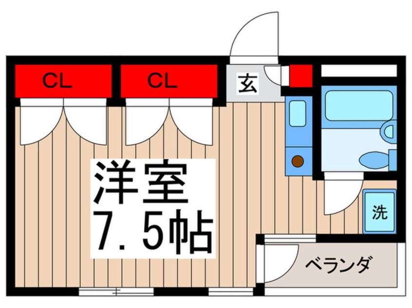 間取図 アルビオーレ南行徳