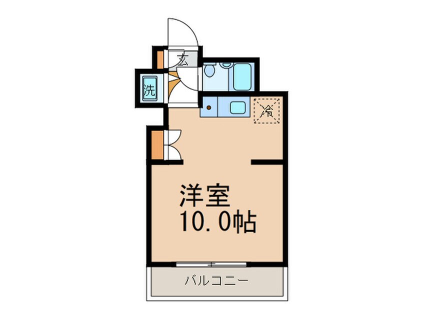 間取図 ＴＯＰ明大前第３(402)