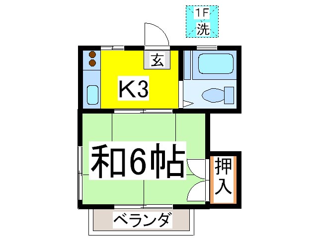 間取り図 千歳ハイツ