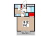 ＥＳＴＵＤＩＯ 1Kの間取り